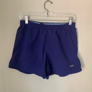 Purple Patagonia Baggie Shorts